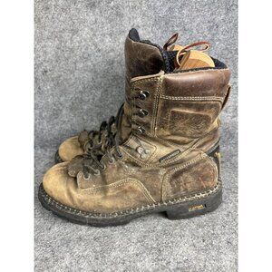 Georgia Boot Boots Mens Size 11 Brown CC Logger Waterproof Work Vibram E90122